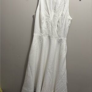 Dress the Population White Backless Dress